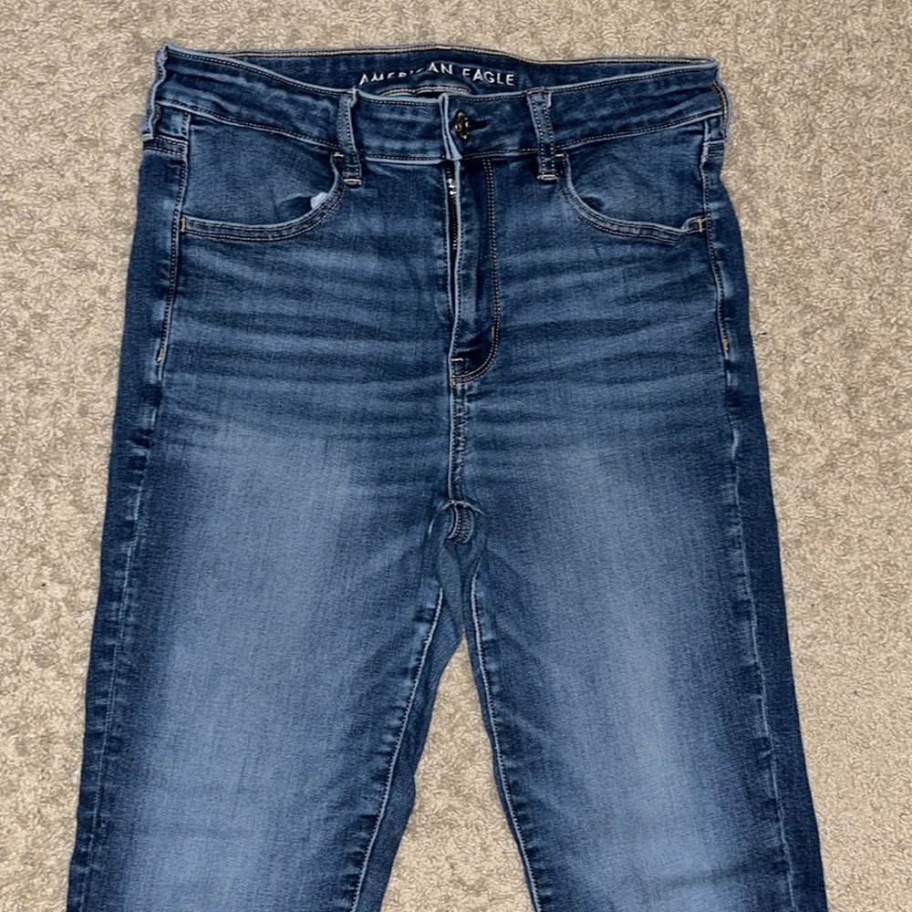 American Eagle 🦅 Outfitters next level Stretch Hi-Rise Jegging 12L